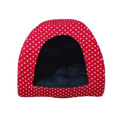 Cama Pet 2x1 Casinha Cabana Toca Iglu Cães Gato Almofada G - LumaBaby,