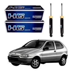 Par Amortecedor Traseiro Fiat Palio 1.0 1.5 1.6 1996 A 2000 - Nakata
