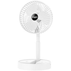 Ventilador Portátil Recarregável Bright Vn002 Branco