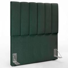 Cabeceira Cama Box Solteiro 100 Cm Dália W01 Verde Musgo