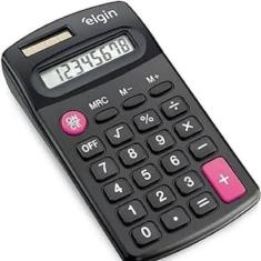 Calculadora De Bolso Cb 1485 Solar 8 Digitos Elgin