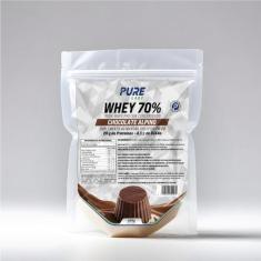 Whey Protein Concentrado 70% 450g Pure Athletic, Chocolate Alpino