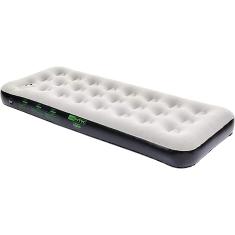 NAUTIKA, Colchão Inflável Fit Ecologic de Solteiro, Cinza e Preto.