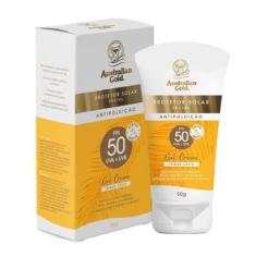 Protetor Solar Facial Australian Gold Antipoluição FPS50 50g-Unissex