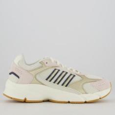 Tênis Adidas Crazychaos 2000 Feminino Off White e Dourado-Feminino