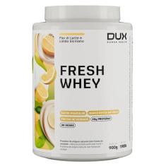 Whey Isolado Concentrado Flor Leite Limao Siciliano 900g Dux-Unissex