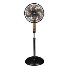Ventilador De Coluna 30cm Light Preto/bronze 220v Ventimais, 220V