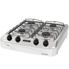 Fogão de Mesa 4 Bocas Laguna Branco - Esmaltec
