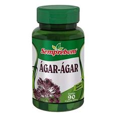 Ágar-Ágar - Semprebom - 90 caps - 500 mg