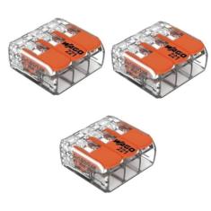 Conector de emenda 3 Pólos