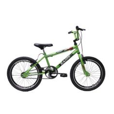 Bicicleta Aro 20 Bmx Cross Freestyle Aero - Saidx, Verde