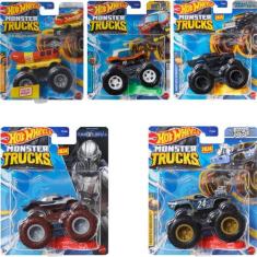 Hot Wheels Carrinho Monster Truck Original Mattel Miniatura, Colorido,