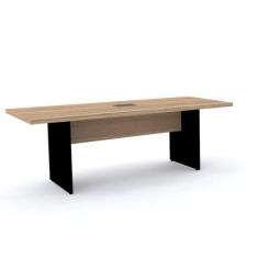 Mesa de reunião retangular powerbox pandin pe40 - naturalle