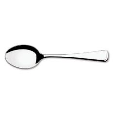 Colher para cha monaco em aco inox acabamento alto brilho com detalhes