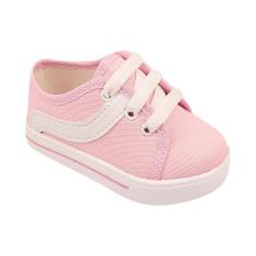 Tenis Sapatinho Infantil Floral Listra Estampas Desenhos - HB Moda Kid