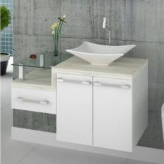 Gabinete para Banheiro Legno 830W - Compace