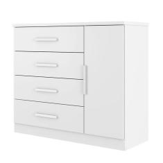 Cômoda Sapateira Gênova Plus Branco – Zanzini