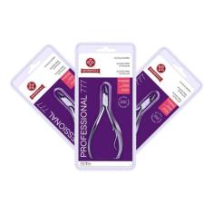 Kit Com 3 Alicate De Cutícula Mundial 777 Inox Moderno Aço Inoxidável Prata