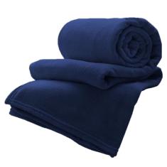 Cobertor Manta Microfibra Casal Lisa 2,00 x 1,80 mt