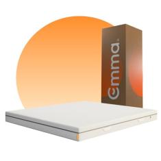 Colchão Queen Emma Duo Comfort - 10 anos de garantia, conforto ortopédico dupla face -158x198cm