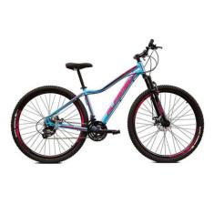Bicicleta Aro 29 Alfameq Pandora Bike Feminina Alumínio 21v Freio a Di