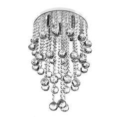 Lustre Pendente De Cristal Legitimo Classic Round Long 32 - MARRYLUZ