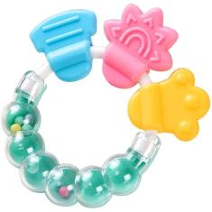 Mordedor Diverte Redondo de Silicone com Chocalho