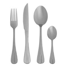 Faqueiro Positano 24 Peças Luxo Lyor Aço Inox Prateado