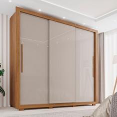 Guarda Roupa Casal 3 Portas 4 Gavetas Costa Rica - Sallêto Móveis