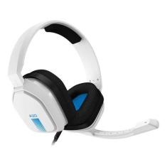 Headset Logitech Astro A10 Para Ps4 - Branco (939-001846), Branco/Azul
