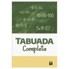 Tabuada Completa - Kit C/10 Und.