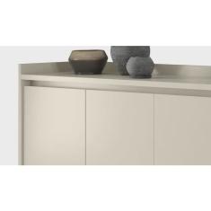 Buffet Aparador Retrô Delux 4 Portas Off White - MoveisAqui