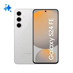 Smartphone Samsung Galaxy S24 FE 5G Cinza 128GB 8GB RAM Câmera Traseira 50MP Tela 6.7"