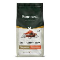 Ração Seca Bionatural Prime Salmão Gatos Castrados 7,5kg