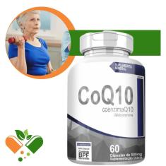 Coenzima Q10 60 Cápsulas - Desacelera O Envelhecimento