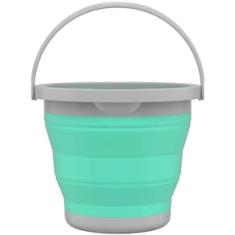 Balde Retrátil FlashLimp 5L - Verde Água
