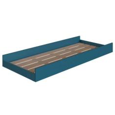 Cama Auxiliar para Beliche Azul Secreto - Completa Móveis