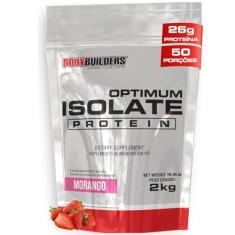 Optimum Isolate Whey Protein Morango 2kg - Bodybuilders