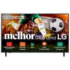 Smart TV LG QNED 65" Polegadas com webOS 25 e Processador α7 AI - 65QNED82ASG