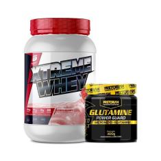 Kit Whey Protein Xtreme 900g - Bio Sport USA + Glutamina 300g - Pretorian-Unissex