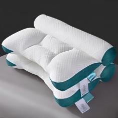 Travesseiro de apoio de pescoço ergonômico ultraconfortável, 2024 Novo travesseiro de pescoço cervical para alívio da dor Travesseiros de apoio de ombro e pescoço para todas as posições de dormir /927