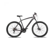 Bicicleta Aro 29 Ksw Xlt Alumínio 27v Freio Disco Mecânico Garfo Suspensão - Grafite Tam.21