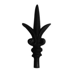 Ponteira Ponta de Lança Ferro N12 Grade Portão Muro 7x16cm - UNICLÁUDI