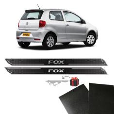 Soleira Diamante Fox 2004/2014 2 Portas Com Proteção Black - SPORTINOX