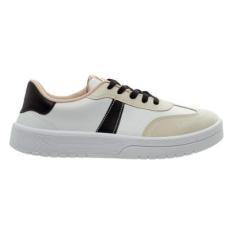 Tênis Casual Feminino Moleca 5791.105 Branco-Feminino