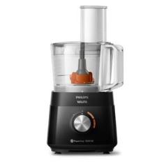 Multiprocessador de Alimentos Philips Walita S100 PC HR7304/90 1000W 2 Velocidades Liquidificador 2L Preto Preto / 110
