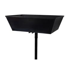 Lixeira de Rua Modelo Retangular 60cm