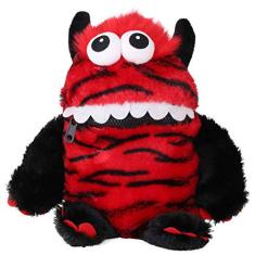 Toyland 9 "(23cm) Vermelho e Preto Cor Preocupação Monstro Pelúcia Soft Toy - Adora Comer Suas Preocupações...