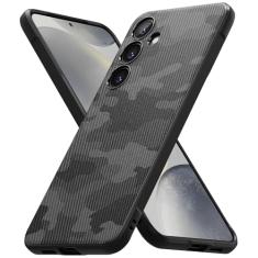 Ringke Capa Onyx para Samsung Galaxy S24 Plus [sensação boa na mão], resistente a óleo e sujeira, proteção aprimorada da lente da câmera, aderência confortável, antiderrapante, capa leve - preto