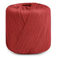 CAMAL Fio de tricô, fio de algodão Amigurumi 1 mm x 145 metros, fios de algodão de 8 camadas para tricô, enfeites de Natal de crochê, amigurumi, doily, xale, vestidos, chapéus (bordô)